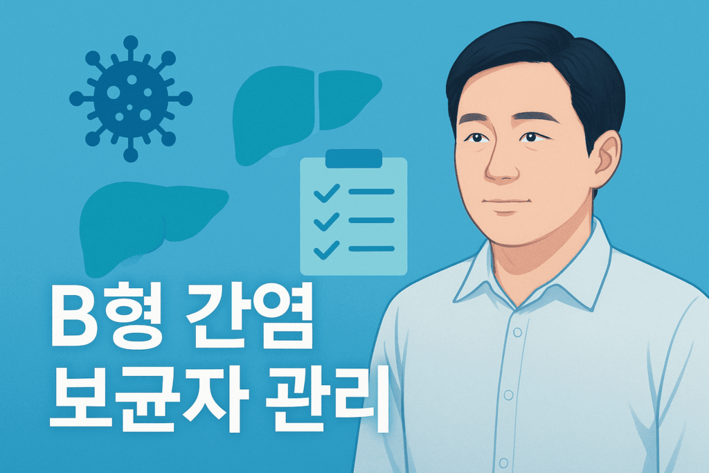B형 간염 보균자 관리