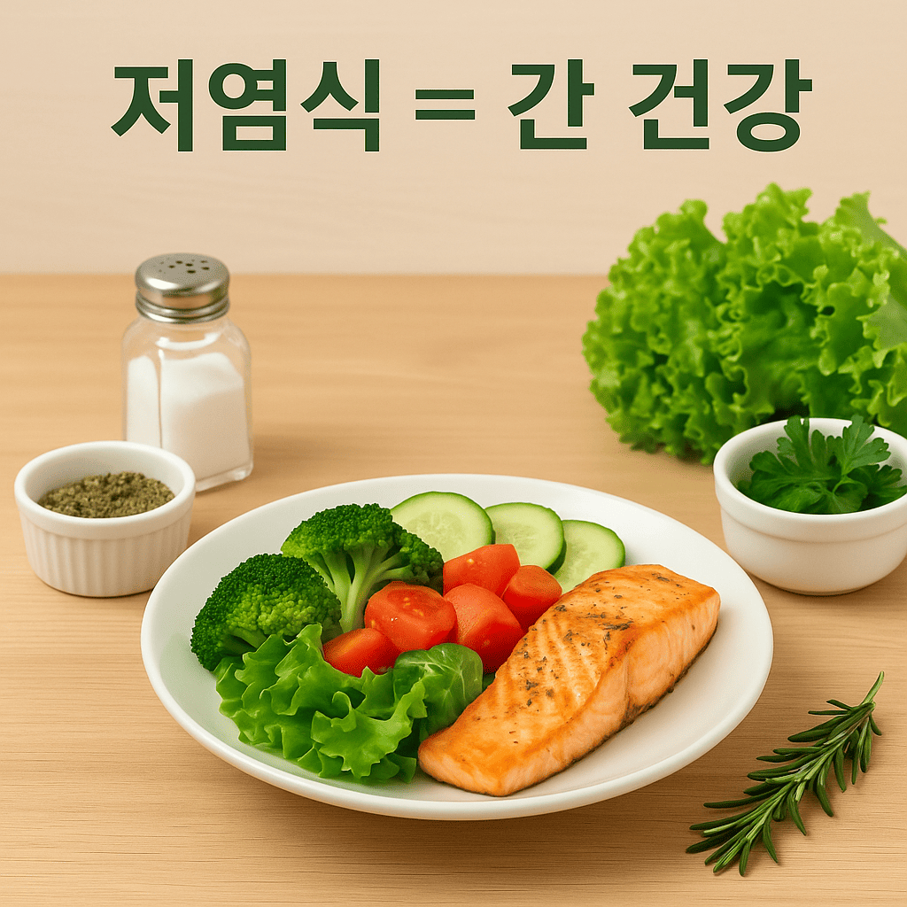 저염식 = 간 건강