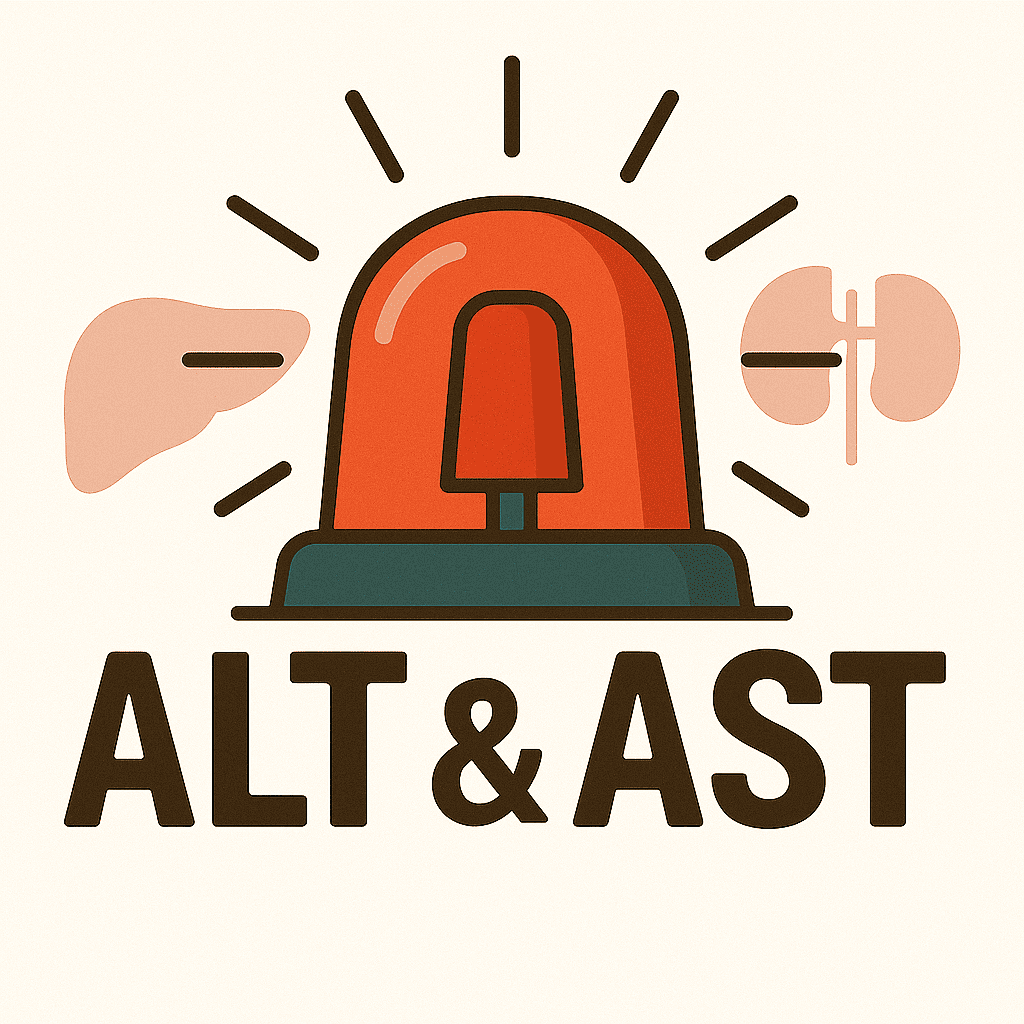 ALT vs AST – 간수치 두 수치를 함께 해석하는 법 - 내 간을 지켜줘