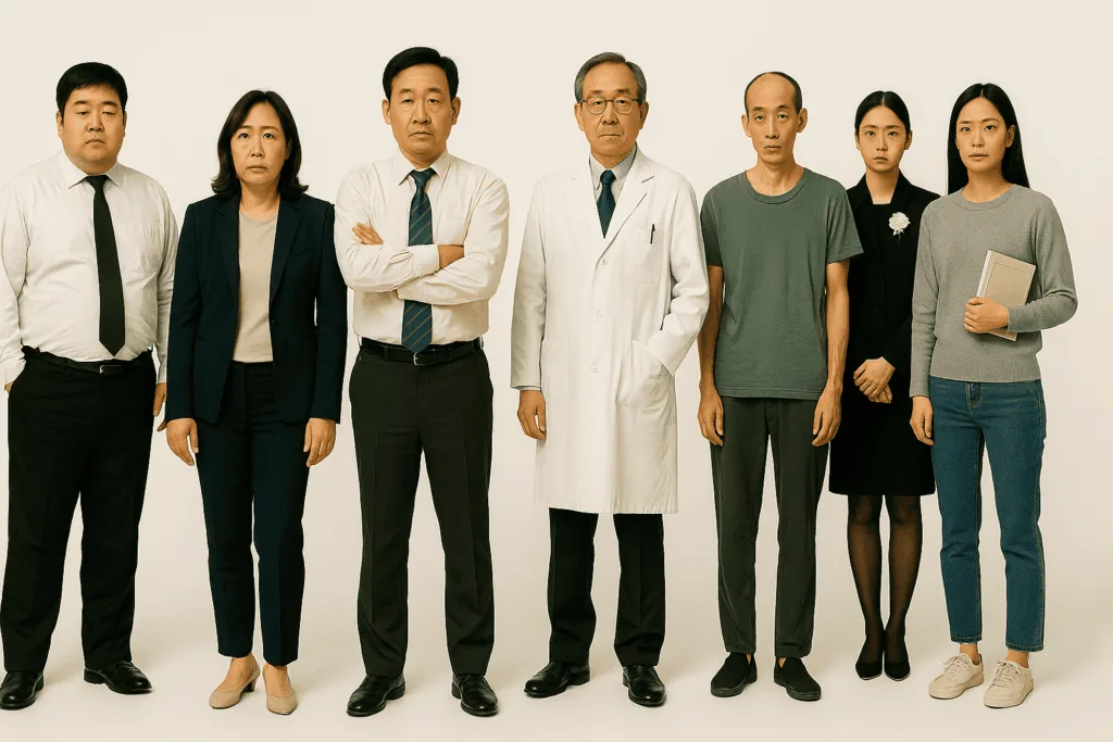 7명의 사람들, 7개의 목소리