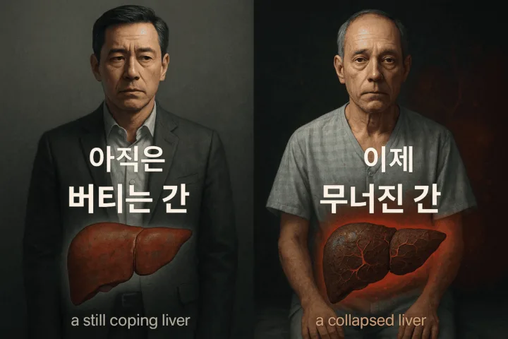대상성 vs 비대상성의 상징적 비교 이미지